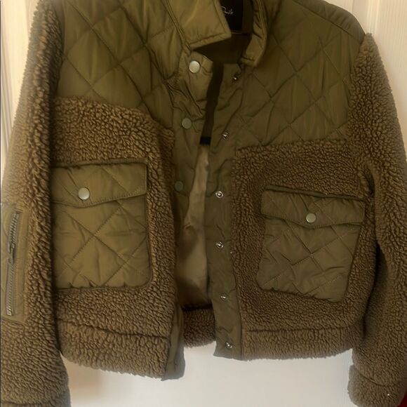 Rails Green Quilted Jacket Womens Small - Picture 3 of 5